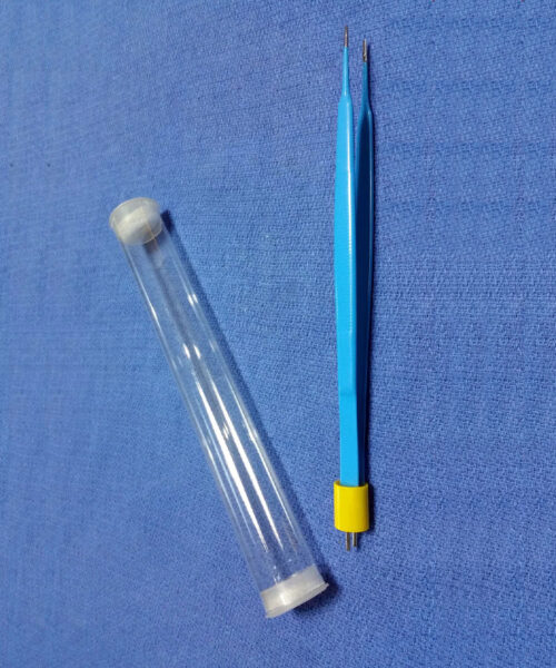 Adson 12 cm Tip Size 1cm Long & 2mm Wide NON STICK Plastic & Reconstructive Bipolar Forceps