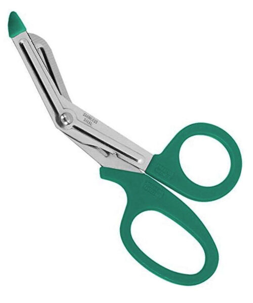 All-Purpose-Utility-Scissors-Plastic-Ring-&-Probe-Dark-Green