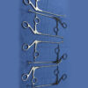 Arthroscopy Punch Forceps Set of 7 Pieces Bite Size: 3.4 mm Shaft size: 135 mm