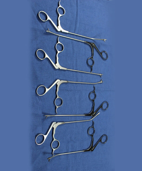 Arthroscopy Punch Forceps Set of 7 Pieces Bite Size: 3.4 mm Shaft size: 135 mm