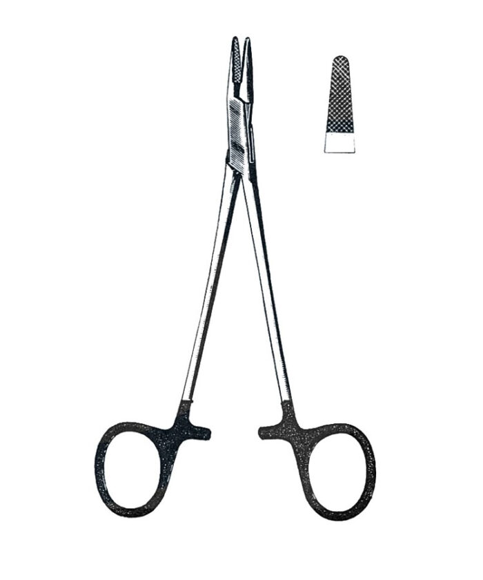 Baumgartner ( Hegar ) Needle Holder 5 12 (14 cm)