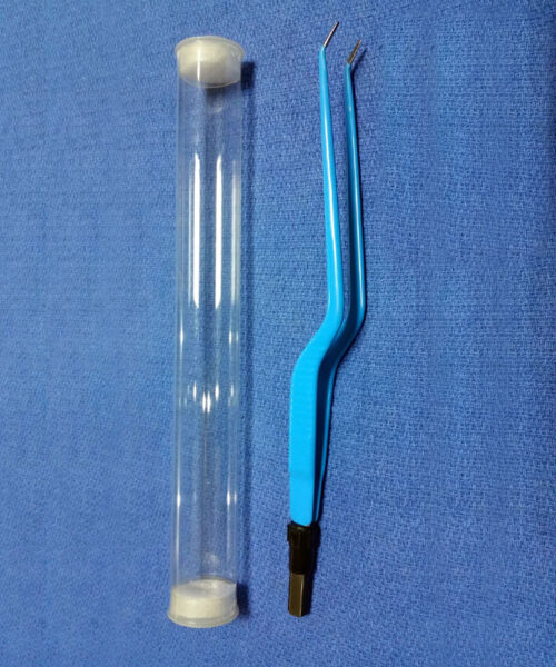 Bayonet European Bipolar Angled Up Size 20cm Tip 1.5mm