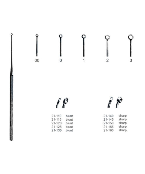 Buck Ear Curette Angular