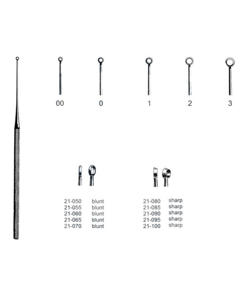 Buck Ear Curette Straight