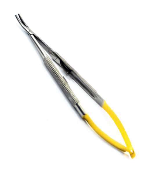 Castroviejo Needle Holder T.C Tip Gold Handles Size 7″ (18 cm) CVD