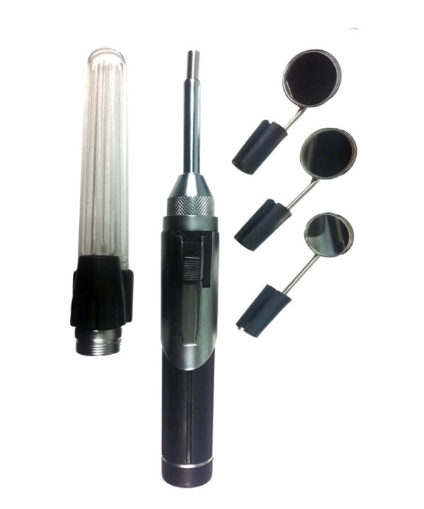 Clip-light Combi-Set with 3 Tongue Depressor Hold + 3 mirrors