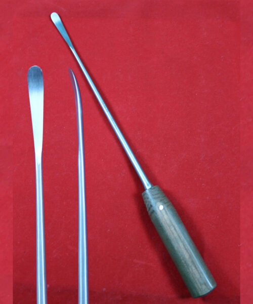 Cobb Spinal Elevators Overall Length 33cm Wide Blade 8mm Fiber Handle