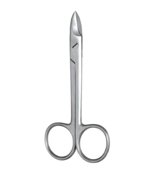 Collar And Crown Scissors, Curved 4" (10 cm)