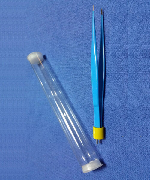 Cushing 19 cm Tip Size 1cm Long & 2mm Wide Single Use Plastic & Reconstructive Bipolar Forceps