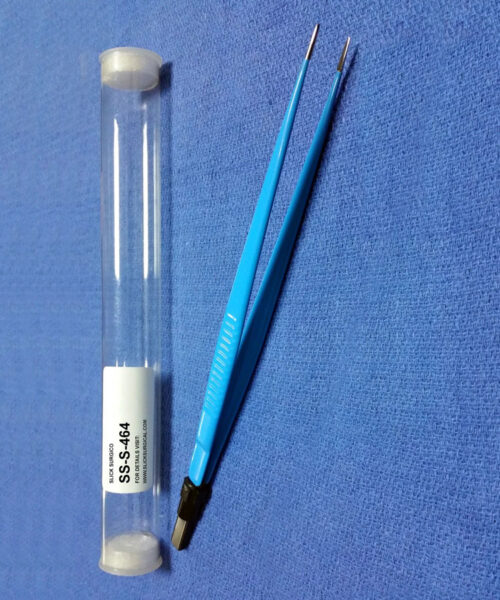 European Bipolar Forceps Autoclavable Reusable Size 20cm Tip Size 1.5mm
