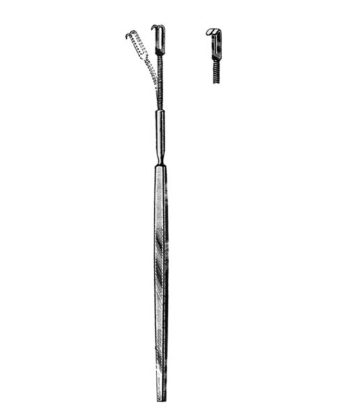 Flexible Shaft Retractor 2 Blunt Prongs