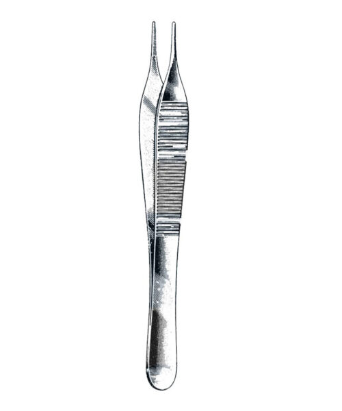 Hudson ( Ewald ) Dressing & Tissue Forceps Serrated