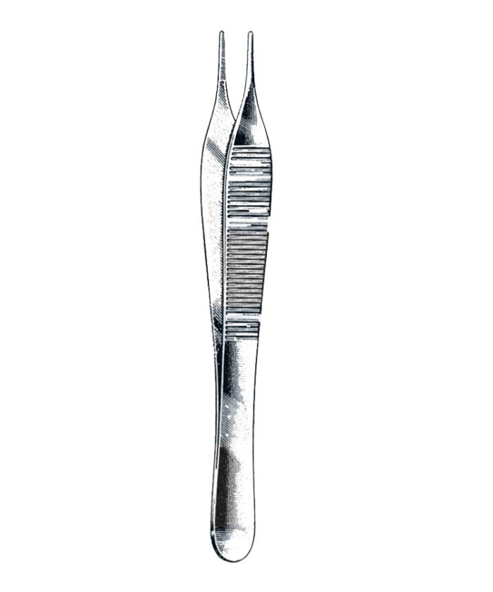 Hudson ( Ewald ) Dressing & Tissue Forceps Serrated