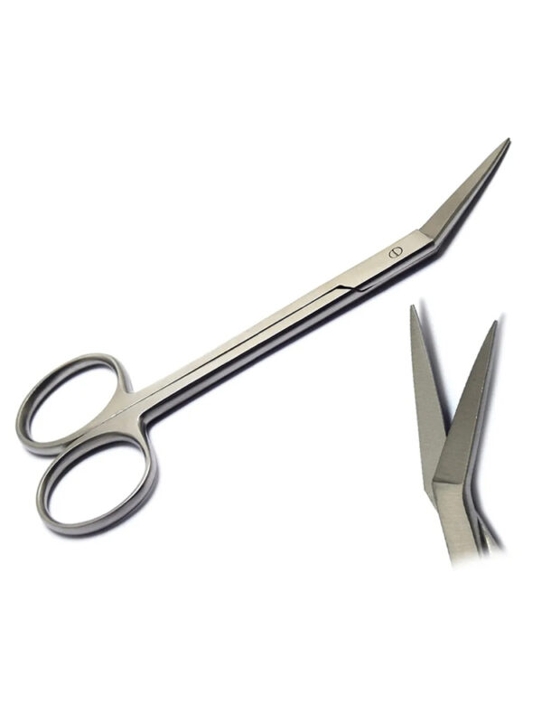 Iris Scissors, Angular, Sharp/Sharp 4 1/2″ (11.5 cm)
