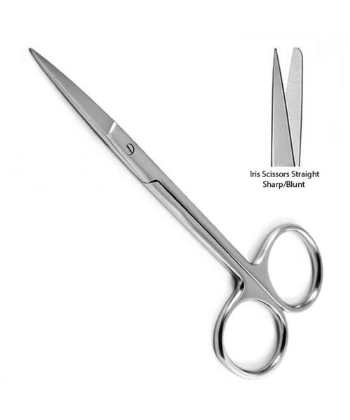 Iris Scissors Straight Sharp Blunt