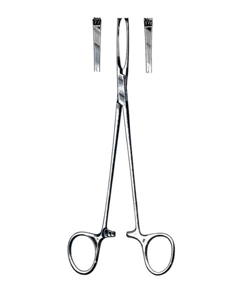 Judd-Allis Tissue Forceps 3x4T Size19cm