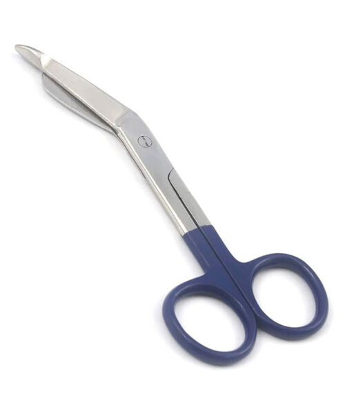 Lister Bandage Scissor 5.5" Ring Navy Color