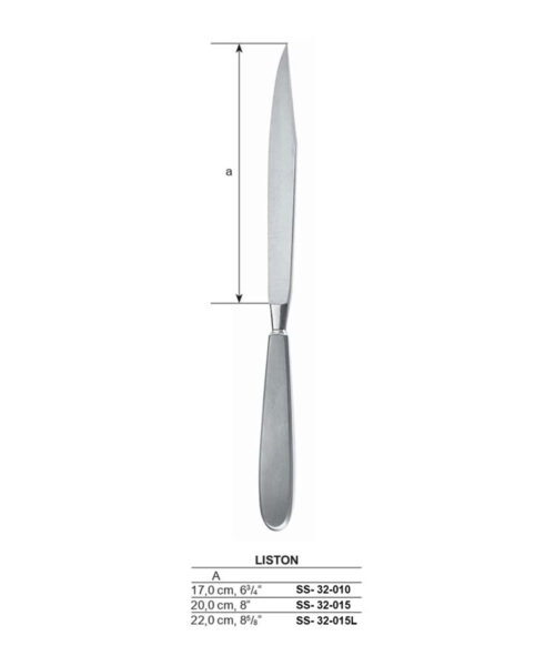 Liston Post Mortem Knife 6
