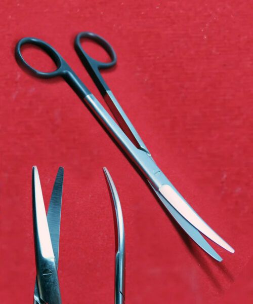 Mayo Stille Dissecting Scissor Curved Black Rings