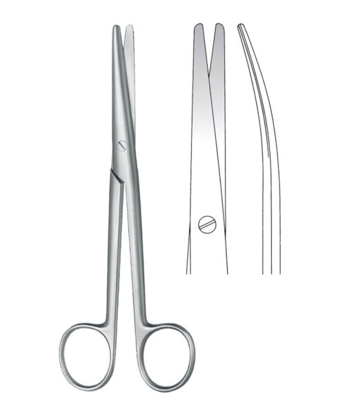 Mayo-Stille Dissecting Scissors Curved