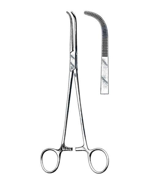 Mixter-Forceps-Cross-Serrated
