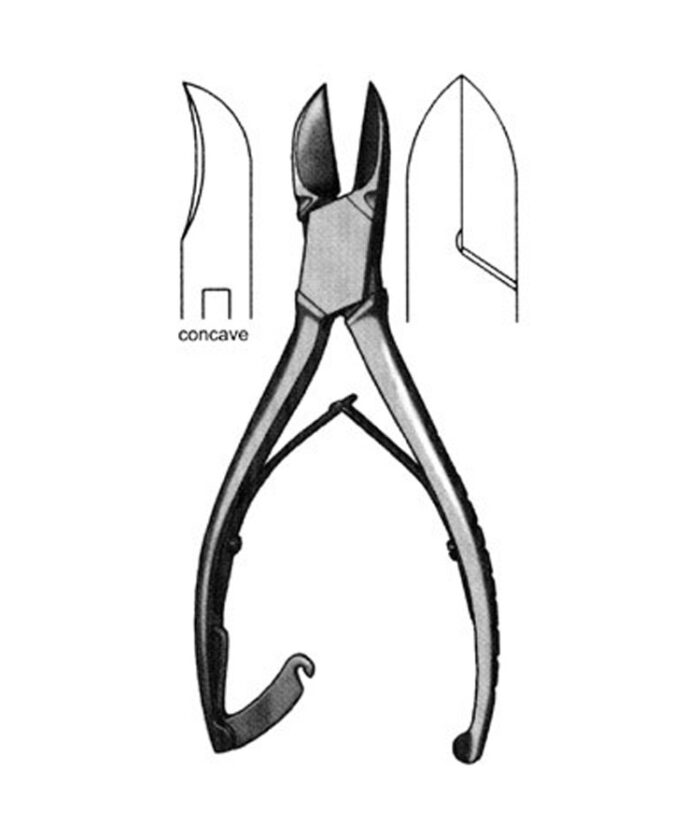 Nail Nipper Concave Jaw 5 12 (14 cm)
