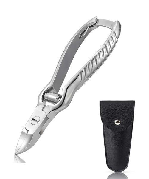 Nail Nipper, W Spiral Spring, Chrome 5 12 (14 cm)