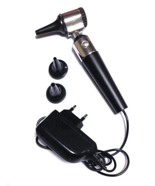 Otoscope With Adapter Black