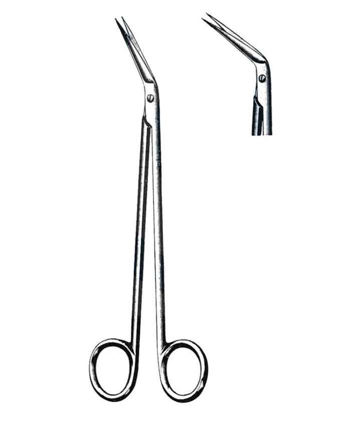 Potts-Smith Scissors 60° Angle 7 (18 cm)