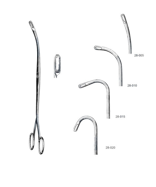 Randall Kidney Stone Forceps, 9" (23 cm), Curve