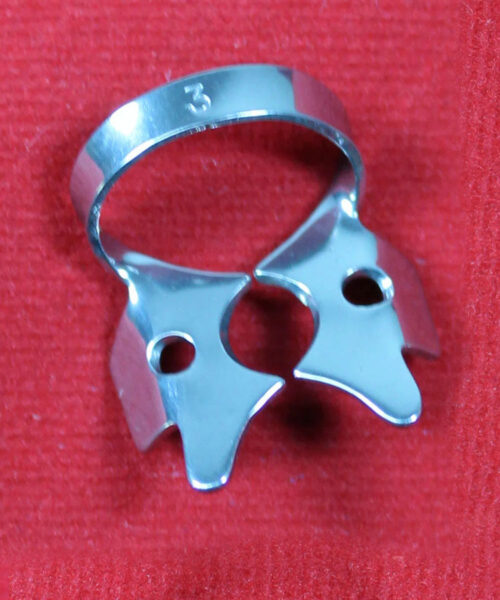Rubber Dam Clamp Lower Molars # 3 Endodontic Dental