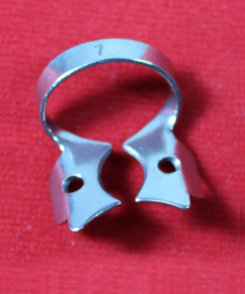 Rubber Dam Clamp Lower Molars # 7 Endodontic Dental