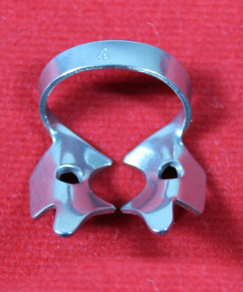 Rubber Dam Clamp Upper Molars # 4 Endodontic Dental