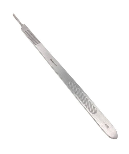 Scalpel Handles, Knife Handles No. 4L, For Deep Surgery, Fitting Blades Nos. 20 Thru 25, Extra Fine