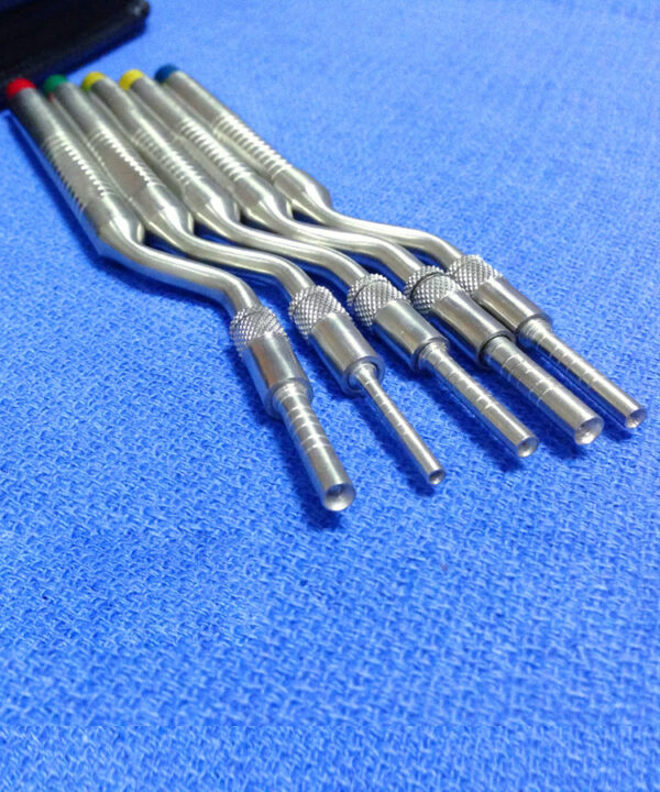 Sinus Osteotomes Set of 5 Pcs Curved
