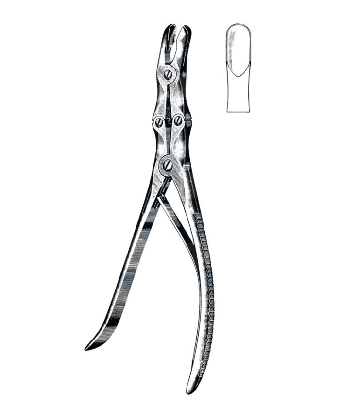 Stille-Leksell Rongeur, Double Action 9 12 (24 cm)