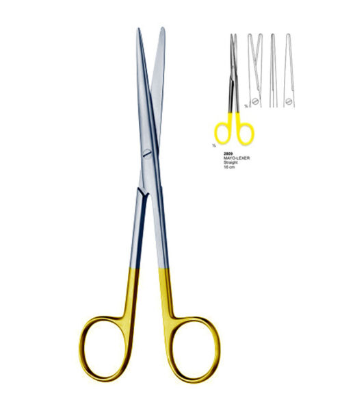 TC Mayo Lexer Scissor Straight 16cm