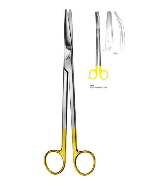 Mayo Harrington Scissors TC 28cm Curved