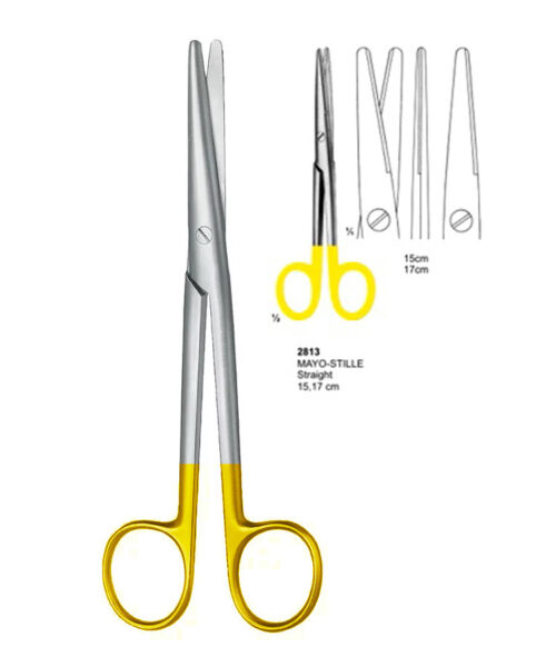 TC Scissor Mayo Stille Straight 17cm