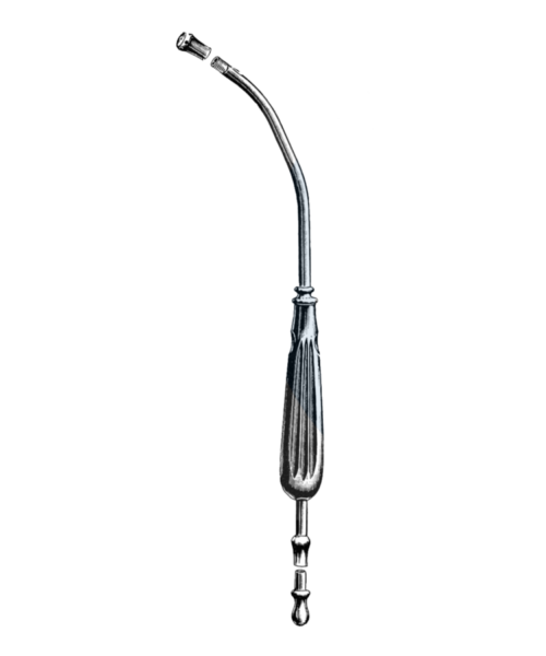 Tip Only, Yankauer Suction Tube, Chrome