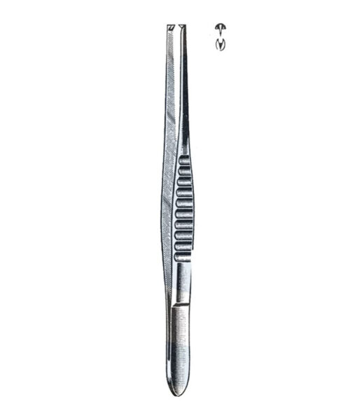 Tissue Forceps, Delicate, 1 x 2 Teeth