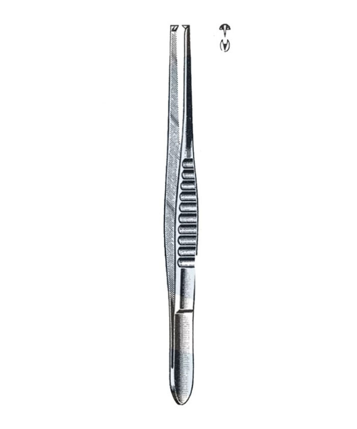 Tissue Forceps, Delicate, 1 x 2 Teeth