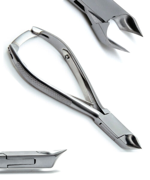Toenail Nail Cutter With Lock Half Moon Shape Cutter