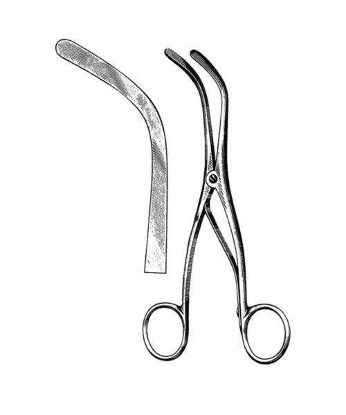 Trousseau Tracheal Dilator Forceps 5 1/2" (14 cm)