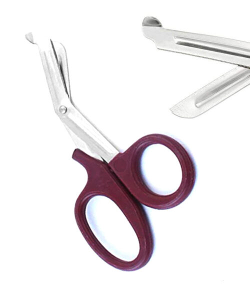 Utility Scissors All Purpose Scissor 7.25 Burgundy