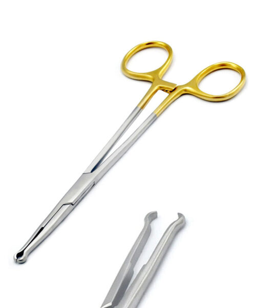 Vasectomy Forceps 5.5″ (Kelly Ring Forceps)