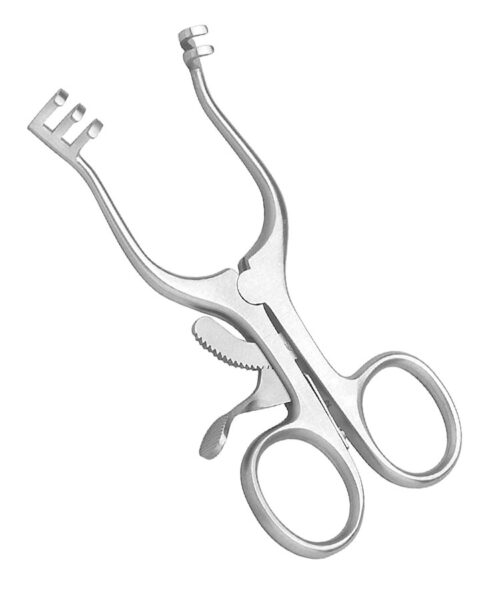 Weitlaner Retractor 2x3 Blunt Prongs 4 (10 cm)