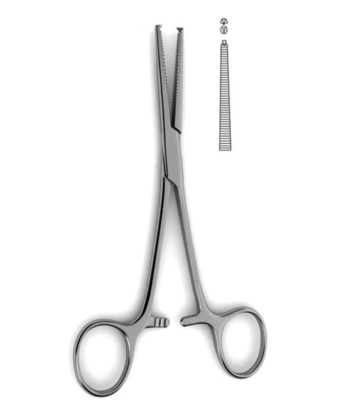 Kocher Forceps Straight - Kocher Hemostatic Forceps Straight